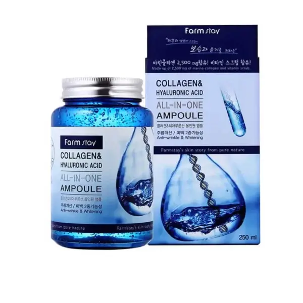 FarmStay Collagen Hyaluronic Acid All-in-One Ampoule 250ml