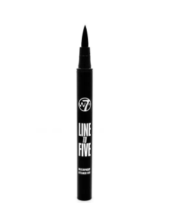 Alternative view of Αιλάινερ Μαύρο Αδιάβροχο W7 Line to Five Waterproof Eyeliner Pen