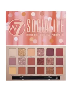 Παλέτα Σκιών W7 Socialite Eyeshadow Palette 17gr
