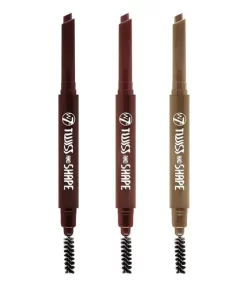 Μολύβι Φρυδιών W7 Twist&Shape Combi Eye Brow Pencil