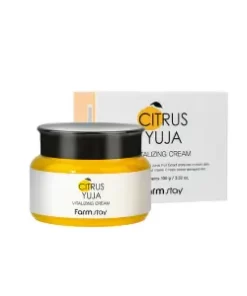Alternative view of Farmstay Citrus Yuja Vitalizing Cream 100 ml-Κορεάτικη Κρέμα Προσώπου Με Βιταμίνη C