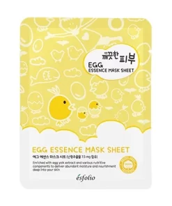 Esfolio Pure Skin Egg Essence Sheet Mask-Μάσκα Eνυδάτωσης Για Ξηρό Δέρμα