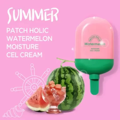 Patch Holic Watermelon Moisture Gel Cream 70ml - Image 2