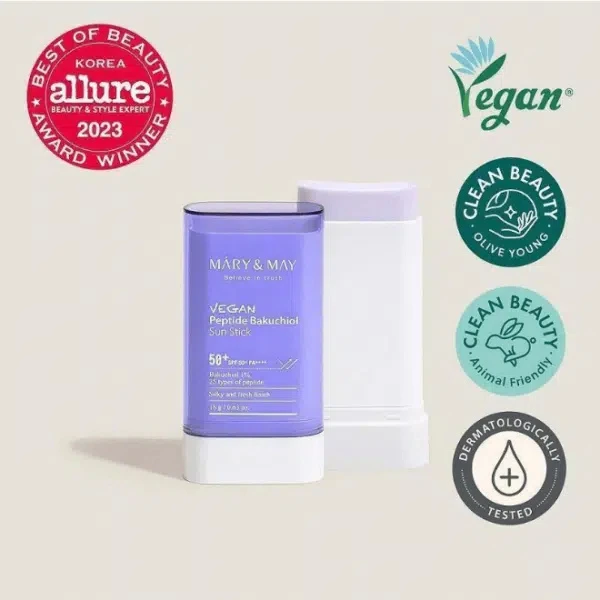 Mary & May Vegan Peptide Bakuchiol Sun Stick