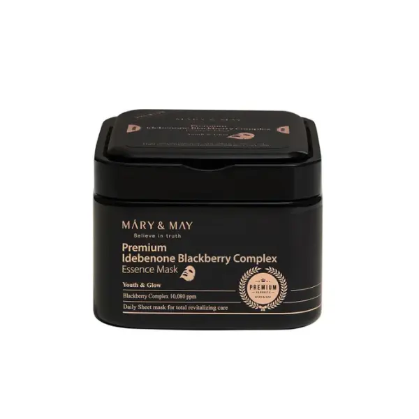 Mary & May – Premium Idebenone Blackberry Complex Essence Mask